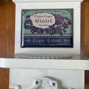 Vintage Shabby Chic Wooden Wall Shelf